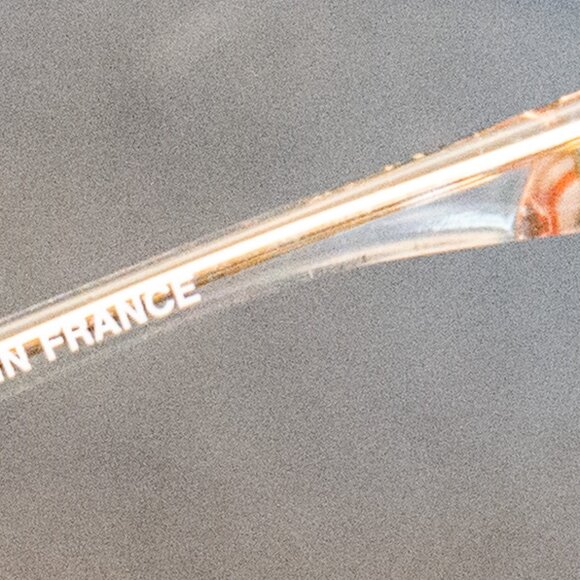 Vintage Emilio Pucci Eyeglasses - Yellow with Red Accents - Picture 3 of 5